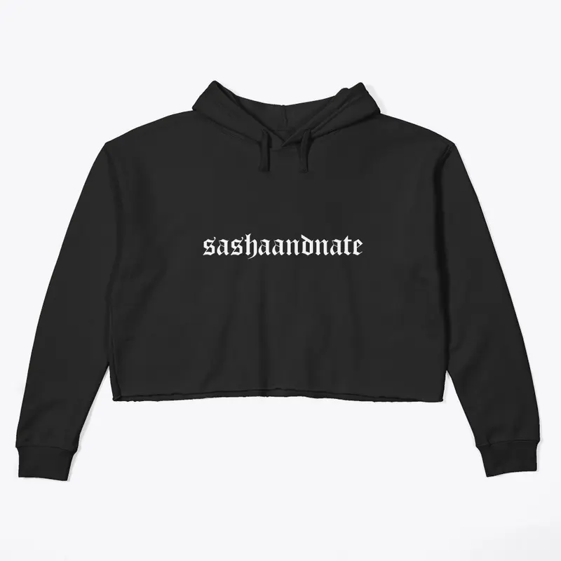 sashaandnate Crop Hoodie